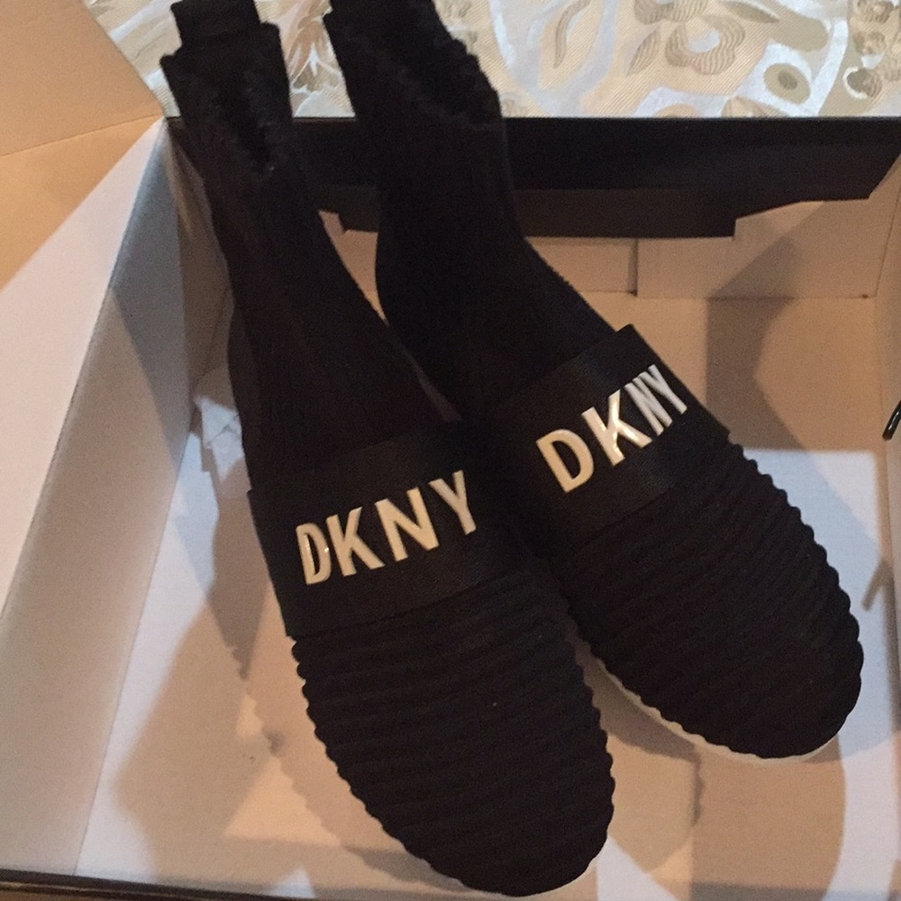DKNY Anna Slip On Wedge Sneakers